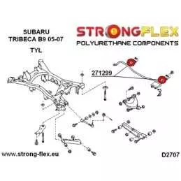  Silent block Polyuréthane  15mm SPORT de Barre stabilisatrice Arrière SPORT Subaru Tribeca B9 05-07
