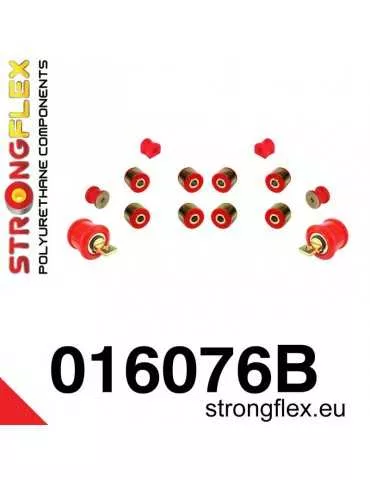  Kit Silent block Polyuréthane Train Avant et Arrière Alfa Romeo 147 00-09
