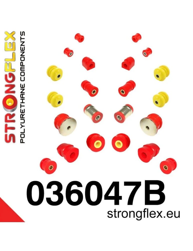  Kit Silent block Polyuréthane Train   BMW E36 90-99