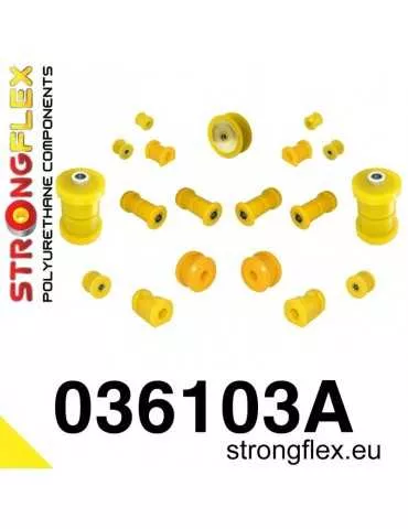  Silent block Polyuréthane kit SPORT Train de Suspension  BMW E30 82-91
