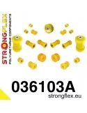  Silent block Polyuréthane kit SPORT Train de Suspension  BMW E30 82-91