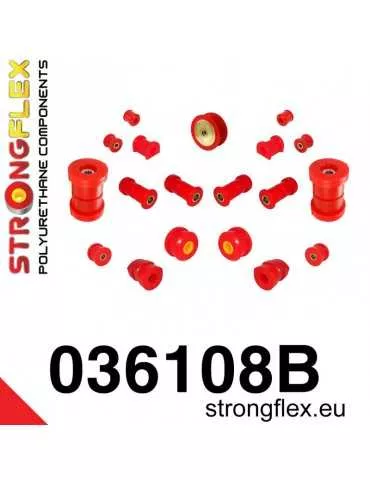  Kit Silent block Polyuréthane Train Avant BMW E36 Compact