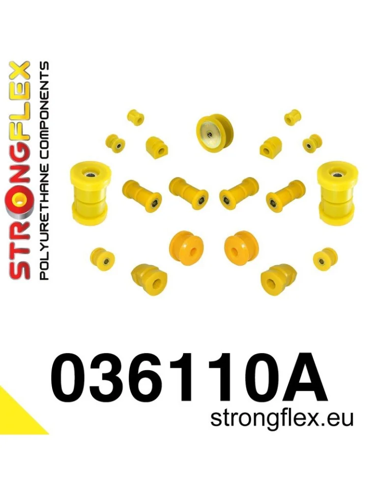  Silent block Polyuréthane kit SPORT Train de Suspension  BMW Z3 94-02