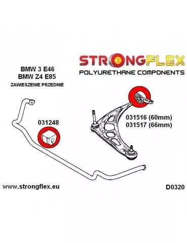  Silent block Polyuréthane kit SPORT Train de Suspension  Z4 E86 02-08
