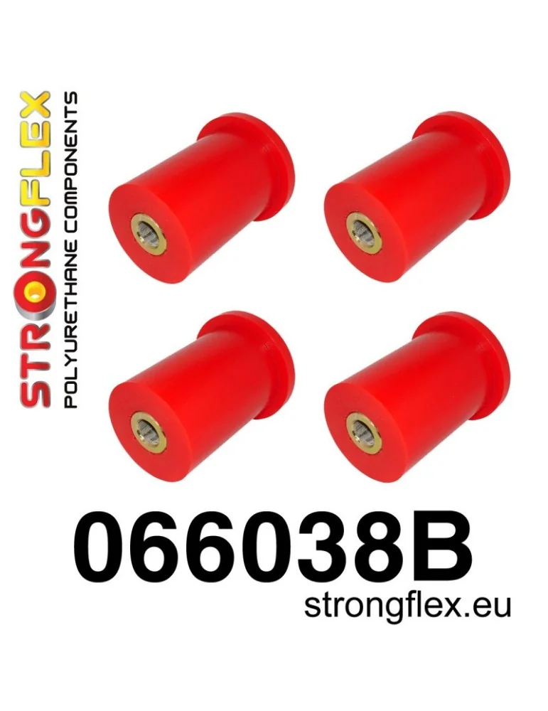  Silent block Polyuréthane Triangle de suspension Arrière kit Fiat Cinquecento 91-98
