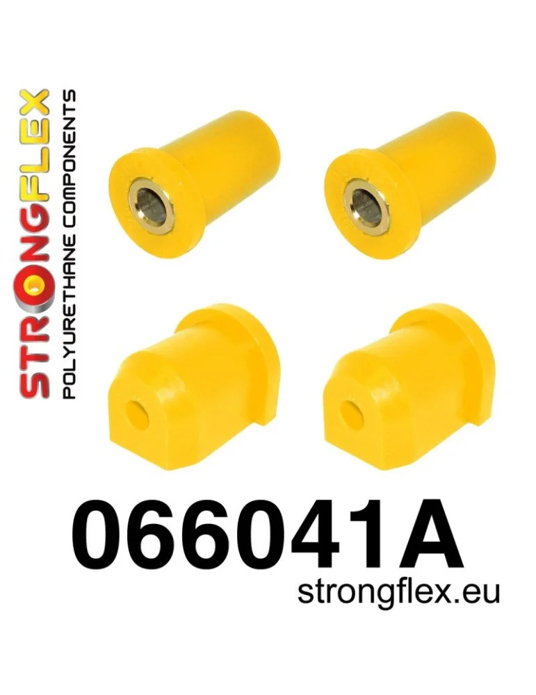  Silent block Polyuréthane Triangle de Suspension  kit SPORT Fiat Uno 83-02

