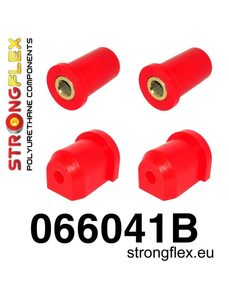  Silent block Polyuréthane Triangle de Suspension  kit Fiat Seicento 98-08
