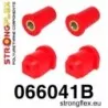  Silent block Polyuréthane Triangle de Suspension  kit Fiat Uno 83-02
