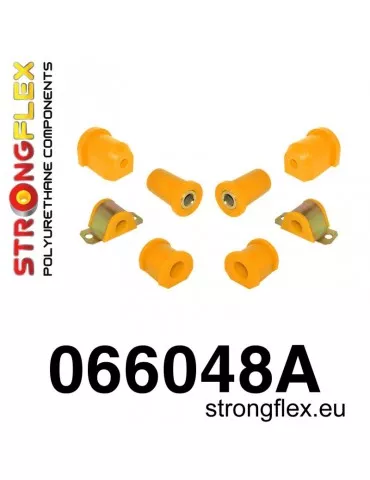  Kit SPORT Silent block Polyuréthane Train Avant Fiat Seicento 98-08

