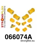  Silent block Polyuréthane kit SPORT Train de Suspension  Fiat Cinquecento 91-98
