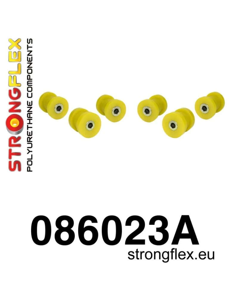  Silent block Polyuréthane kit SPORT Bras Avant Inférieur Honda Civic IV (88-91)
