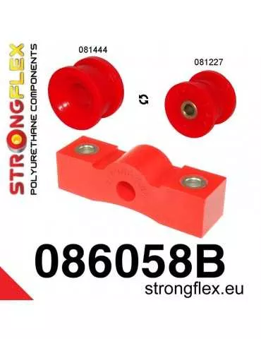  Silent block Polyuréthane kit Stabilestateur de Levier de Vitesse et Extension Support Honda CRX del Sol 92-97
