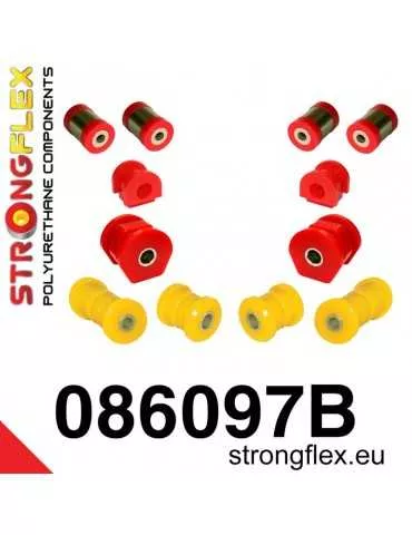  Kit Silent block Polyuréthane Train Avant Honda Civic 95-00 JAPAN
