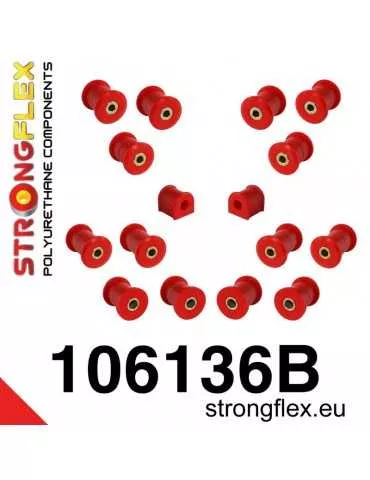  Kit Silent block Polyuréthane Train Avant Mazda MX-5
