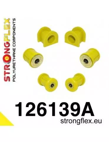  Kit SPORT Silent block Polyuréthane Train Avant Mitsubishi Lancer Evolution IV - V - VI
