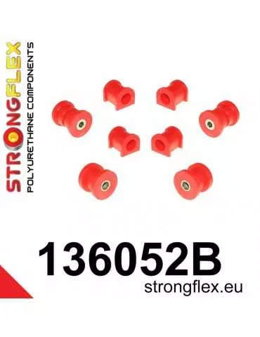  Kit Silent block Polyuréthane Train Avant Opel / Vauxhall Tigra A (94-01)
