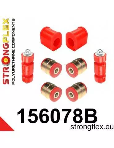  Silent block Polyuréthanees kit polyurethane Avant Renault Clio I 90-98
