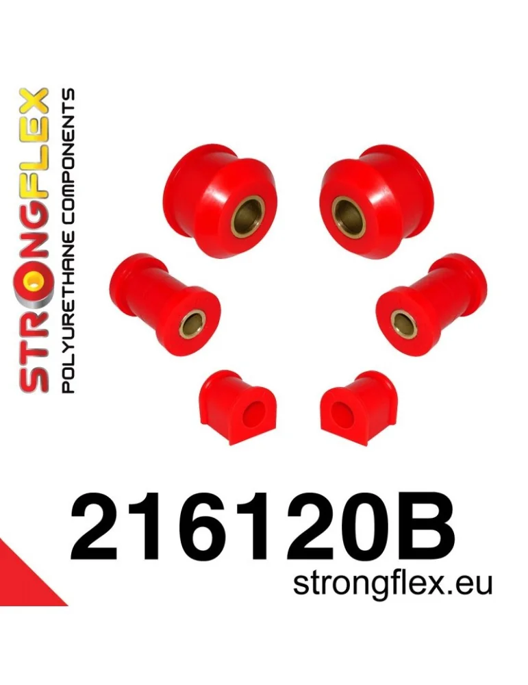  Kit Silent block Polyuréthane Train Avant Toyota Celica VI ST204 94 - 99
