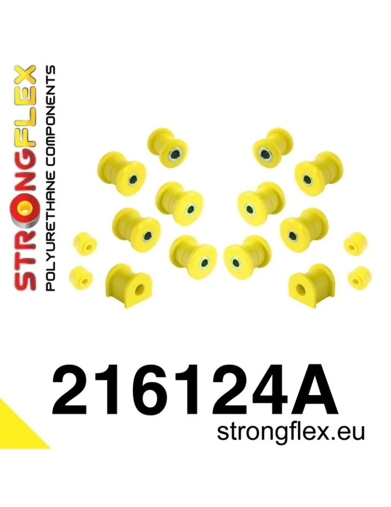  Kit SPORT Silent block Polyuréthane Train Avant et Arrière Toyota LEt Cruester Prado II (96-02) J90
