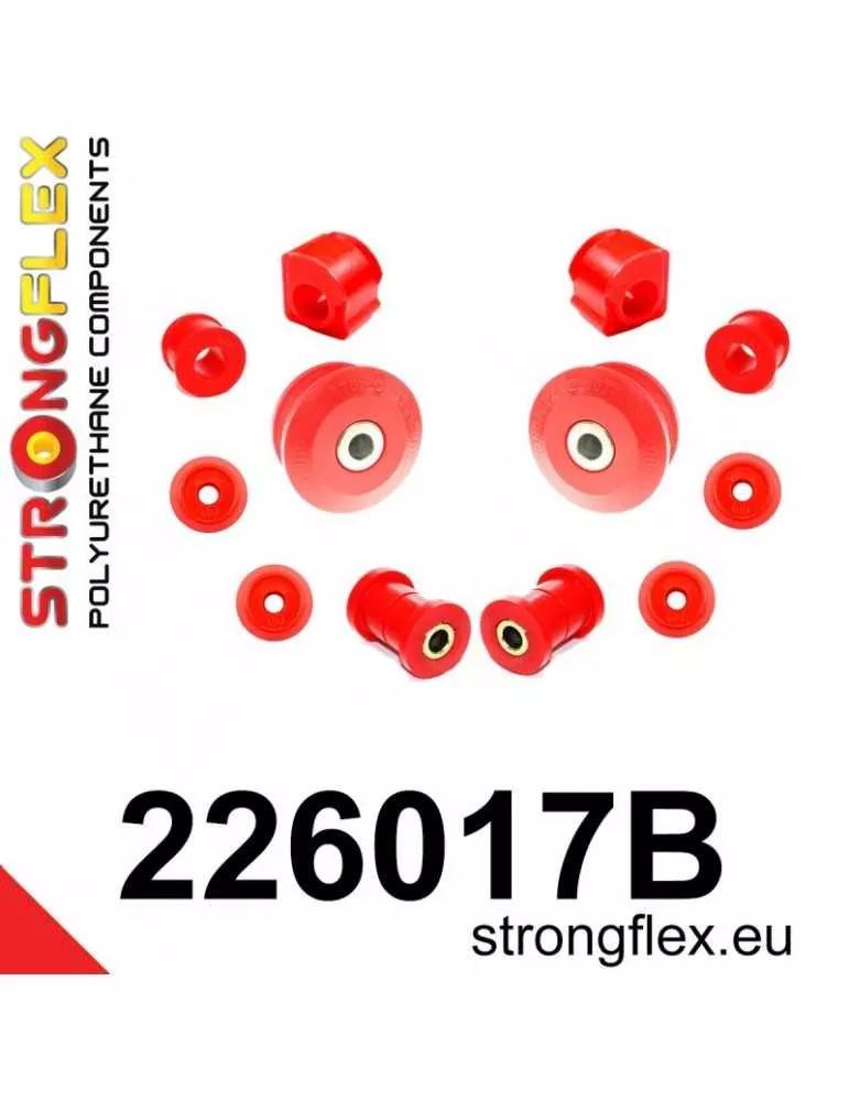  Kit Silent block Polyuréthane Train Avant Volkswagen Golf III
