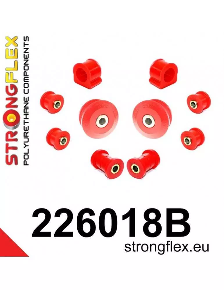 Kit Silent block Polyuréthane Train Avant Volkswagen Golf IV
