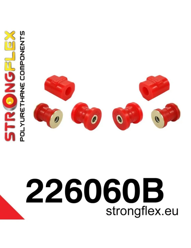  Kit Silent block Polyuréthane Train Avant Volkswagen Derby
