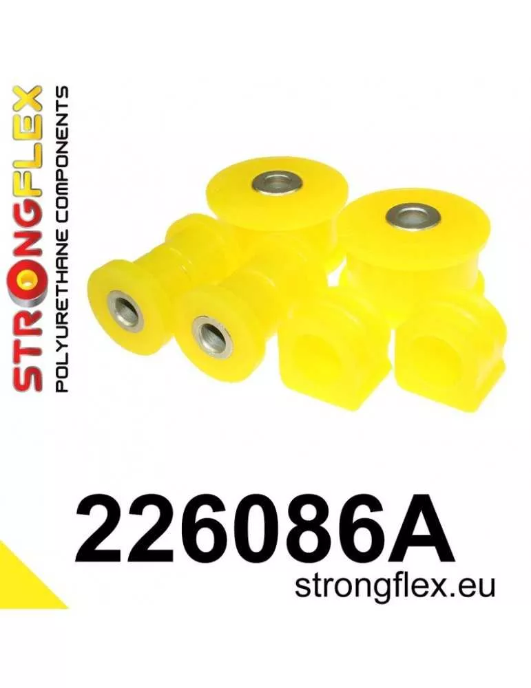  Kit SPORT Silent block Polyuréthane Train Avant Volkswagen VW Golf IV R32 4x4
