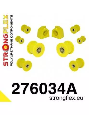  Kit SPORT Silent block Polyuréthane Train Avant Subaru Impreza GC GF 92-00
