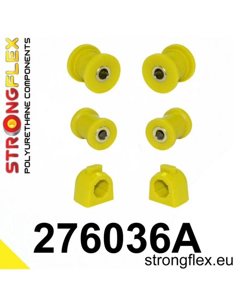  Silent block Polyuréthane Barre stabilisatrice Avant kit SPORT Subaru Impreza GC GF 92-00
