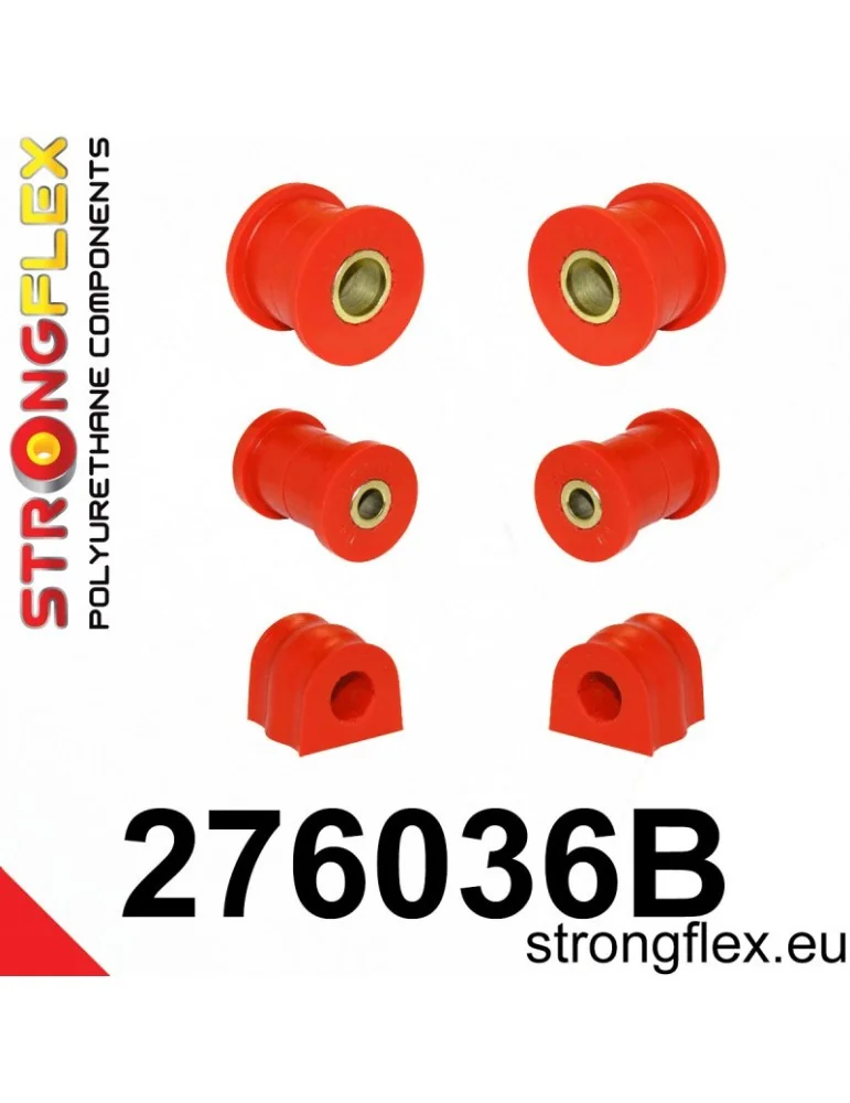  Silent block Polyuréthane Barre stabilisatrice Avant kit Subaru Impreza GC GF 92-00
