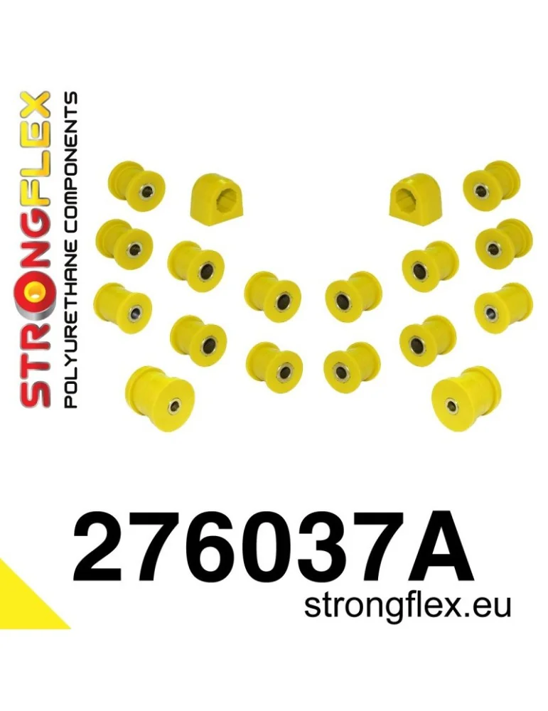  Kit SPORT Silent block Polyuréthane Train Avant et Arrière Subaru Legacy/Outback BD BG 94-99
