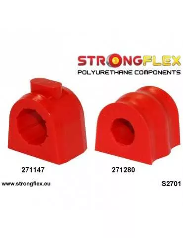  Kit SPORT Suspension Silent block Polyuréthane  Subaru Legacy/Outback BC BF 89-94
