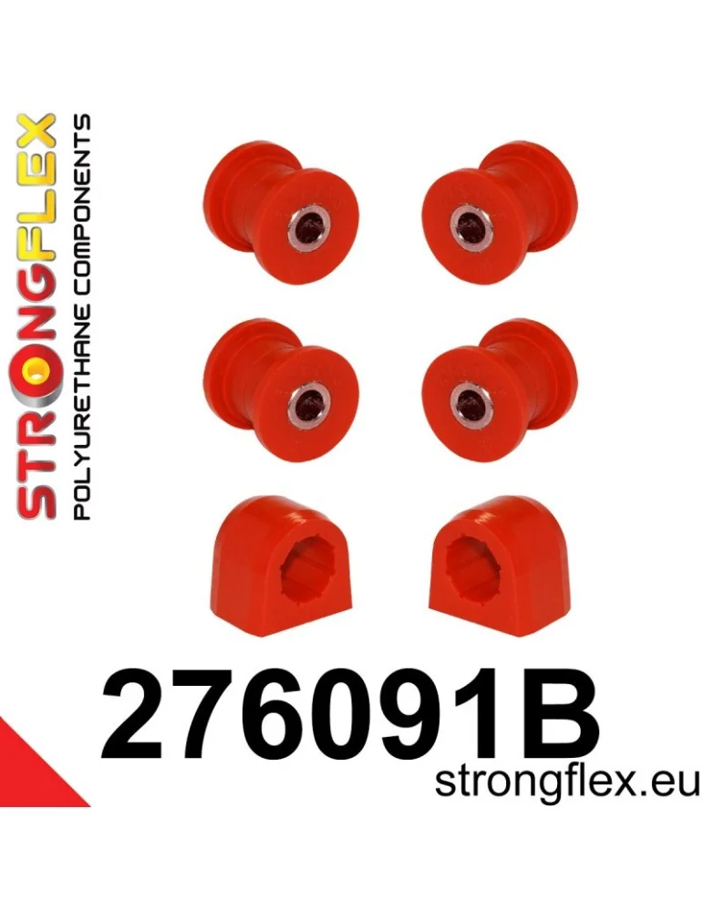  Silent block Polyuréthane kit Barre stabilisatrice Arrière Subaru Legacy/Liberty BC BF 89-94
