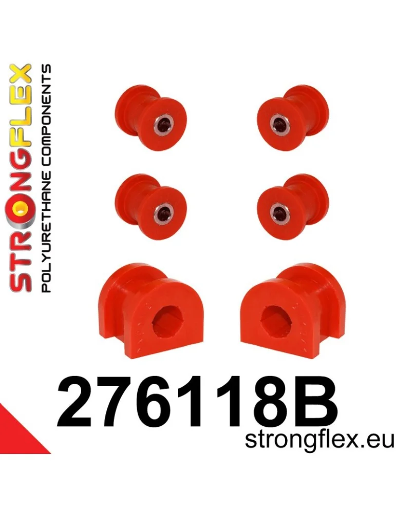  Silent block Polyuréthane kit Barre stabilisatrice Arrière Subaru Legacy/Liberty BE BH 98-03
