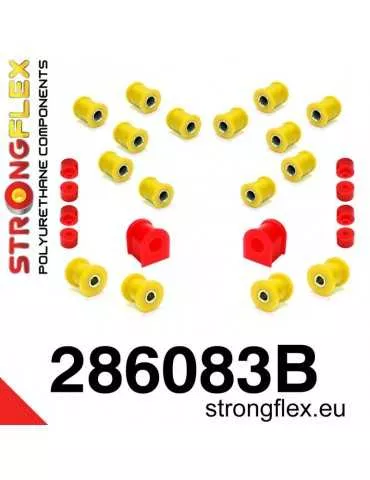  Kit Silent block Polyuréthane Train Avant et Arrière Nissan Skyline R32 89-94
