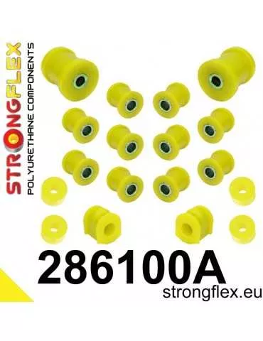  Kit SPORT Silent block Polyuréthane Train Avant et Arrière Nissan 100NX B13 90-94
