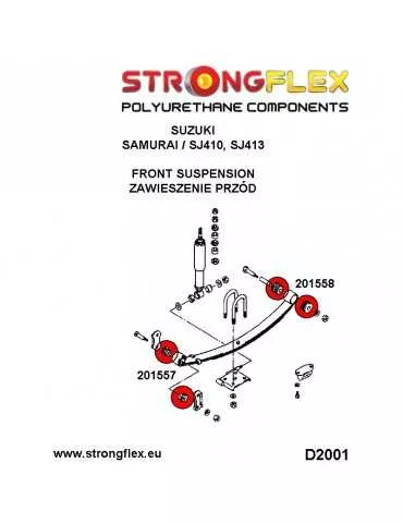  Suspension kit  Samurai SJ410, SJ413
