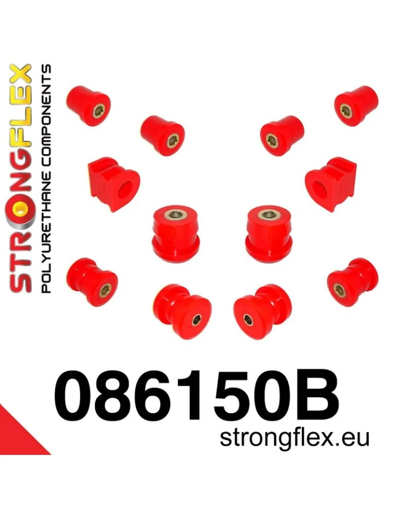  Kit Silent block Polyuréthane Train Avant AP1 AP2 S2000 AP1 99-04
