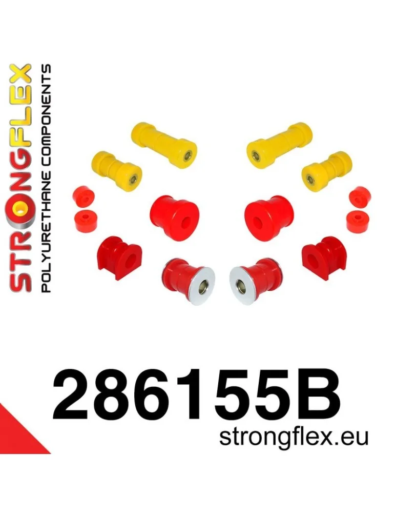  Kit Silent block Polyuréthane Train Avant Primera P11
