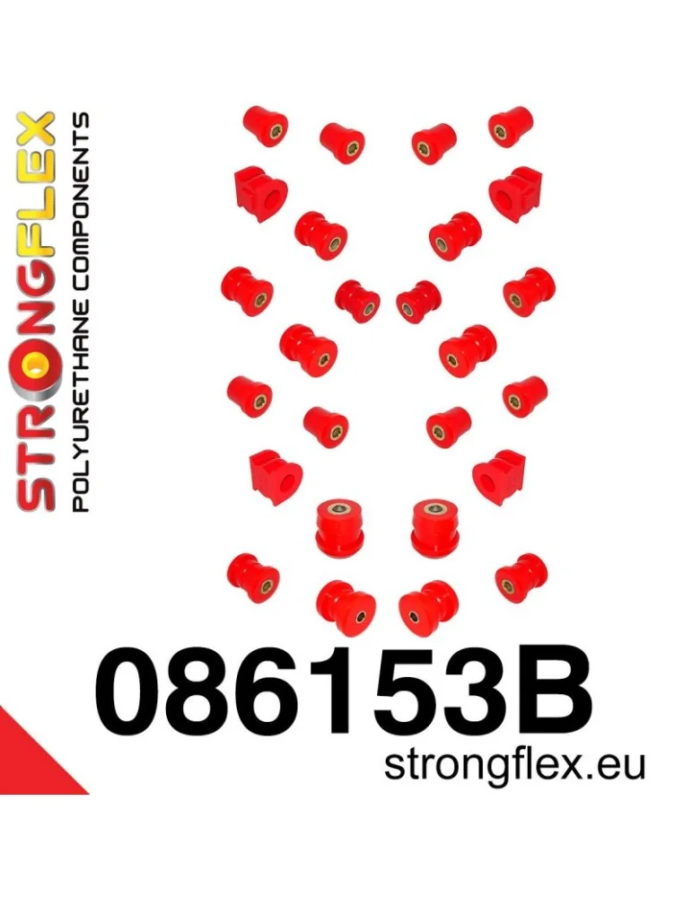  Kit Silent block Polyuréthane Train Avant AP1 S2000 AP1 99-04
