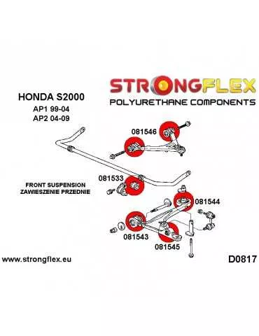  Silent block Polyuréthane kit SPORT Train de Suspension  AP2 S2000 AP2 04-09
