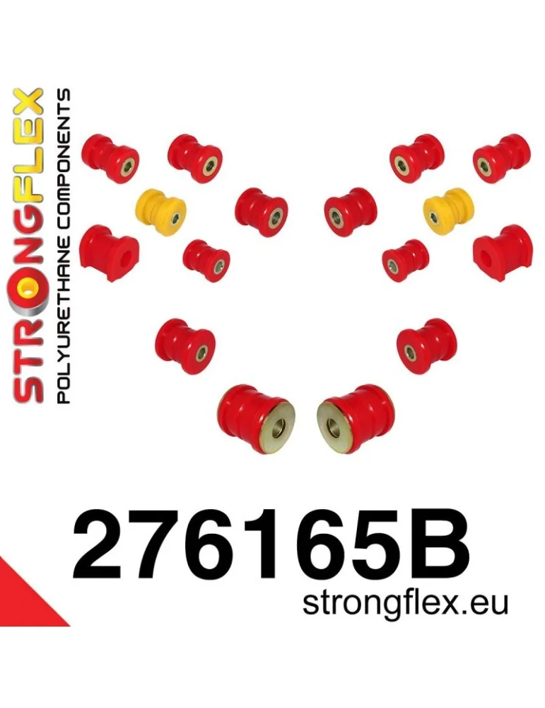  Kit Silent block Polyuréthane Train Avant Subaru Forester SH 08-12