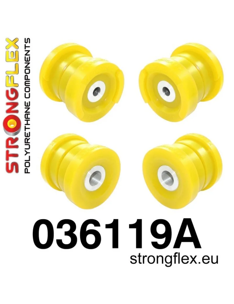  Silent block Polyuréthane Train Support Arrière kit SPORT BMW E46 M3
