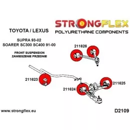  Silent block Polyuréthane SPORT Arrière Triangle de suspension Avant Inférieur Toyota / Lexus Soarer SC300 SC400 91-