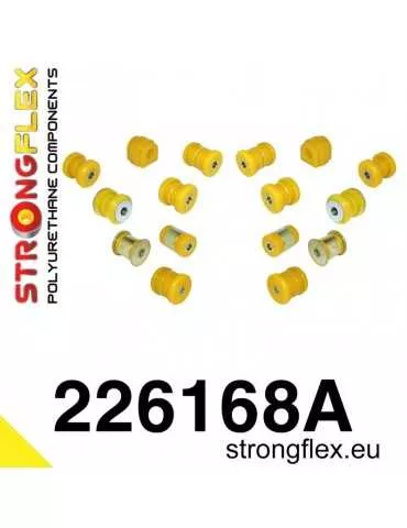  Kit SPORT Silent block Polyuréthane Train Avant et Arrière Volkswagen Eos 06-