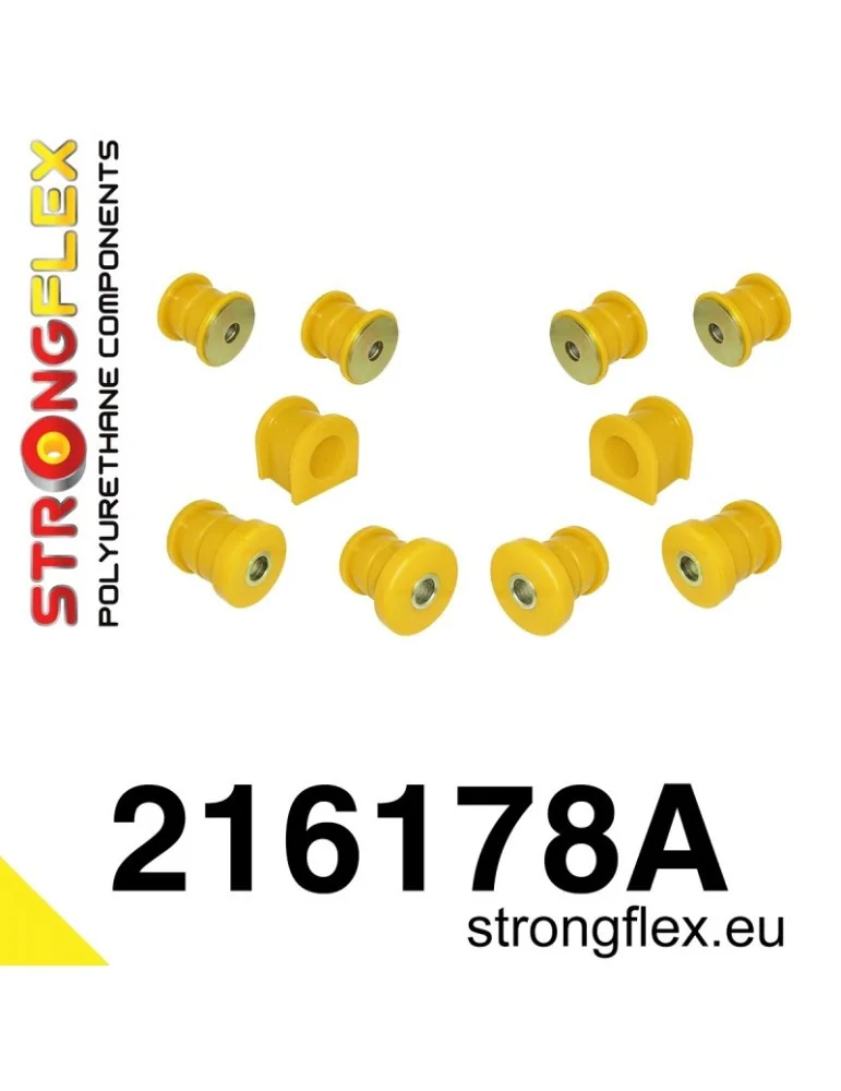  Kit SPORT Silent block Polyuréthane Train Avant Toyota Supra 93-02