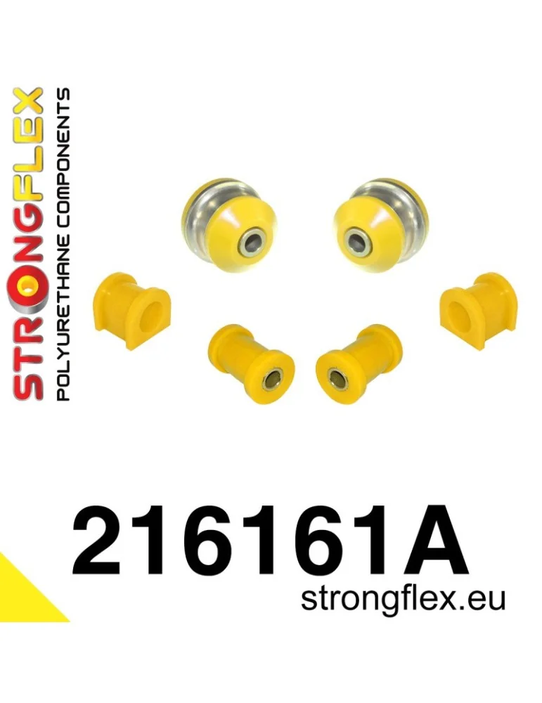  Kit SPORT Silent block Polyuréthane Train Avant Toyota Celica VII (99-06)
