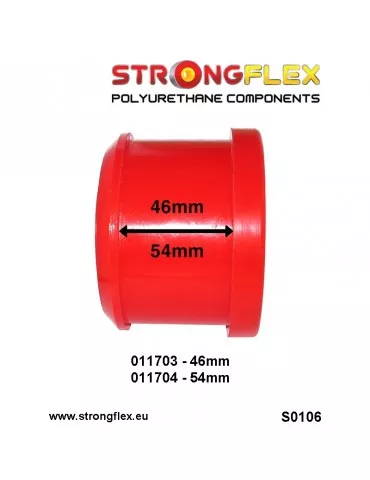  Silent block Polyuréthane Bras de Suspension Arrière Avant 46mm SPORT Alfa Romeo 159 05-11