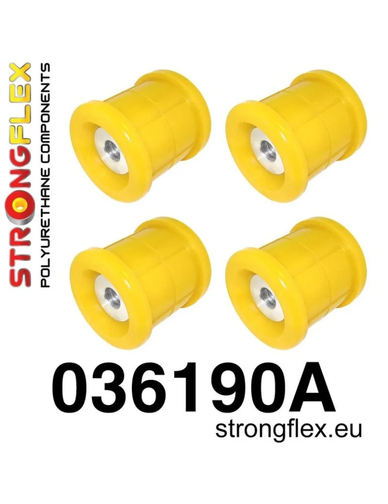  Kit Silent block Polyuréthane Train Avant et Arrière E39 Sedan SPORT BMW E39 Sedan