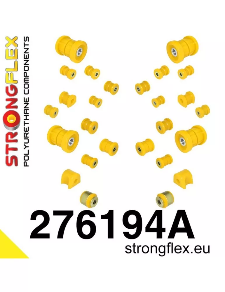  Silent block Polyuréthane kit SPORT Train de Suspension  Toyota GT86